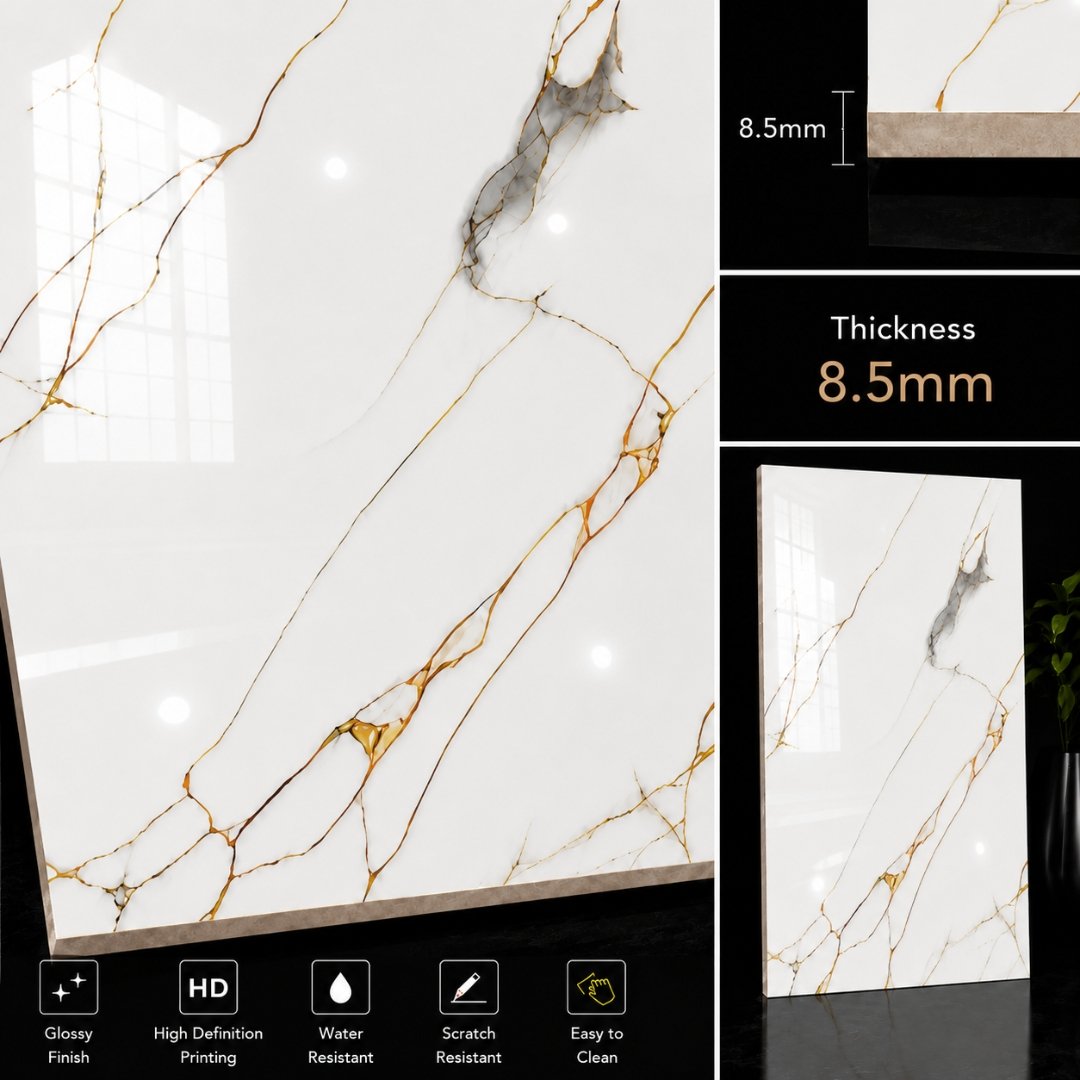 CA Venzo Natural Marble & Stone Kitchen Tiles - My Home Studio